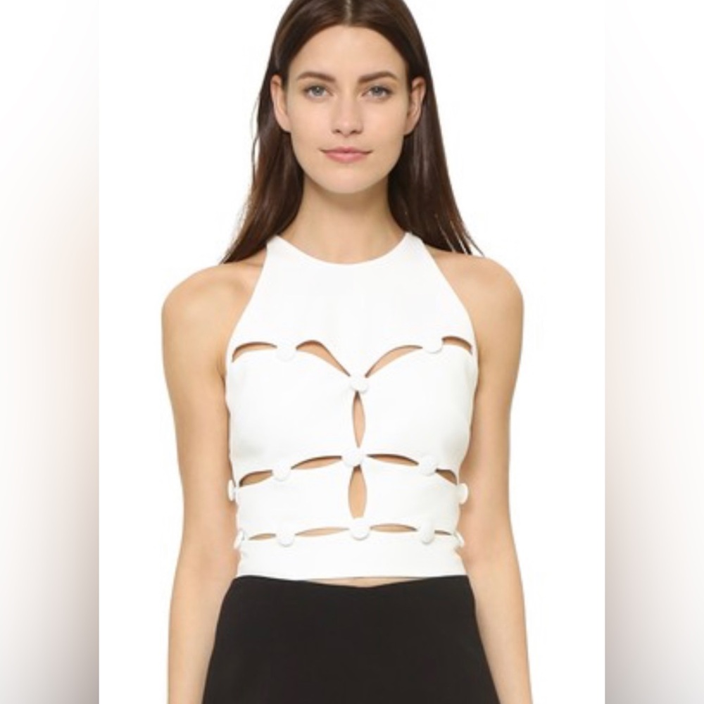 Olcay Gulson Peekaboo Crop top size 6 (36)